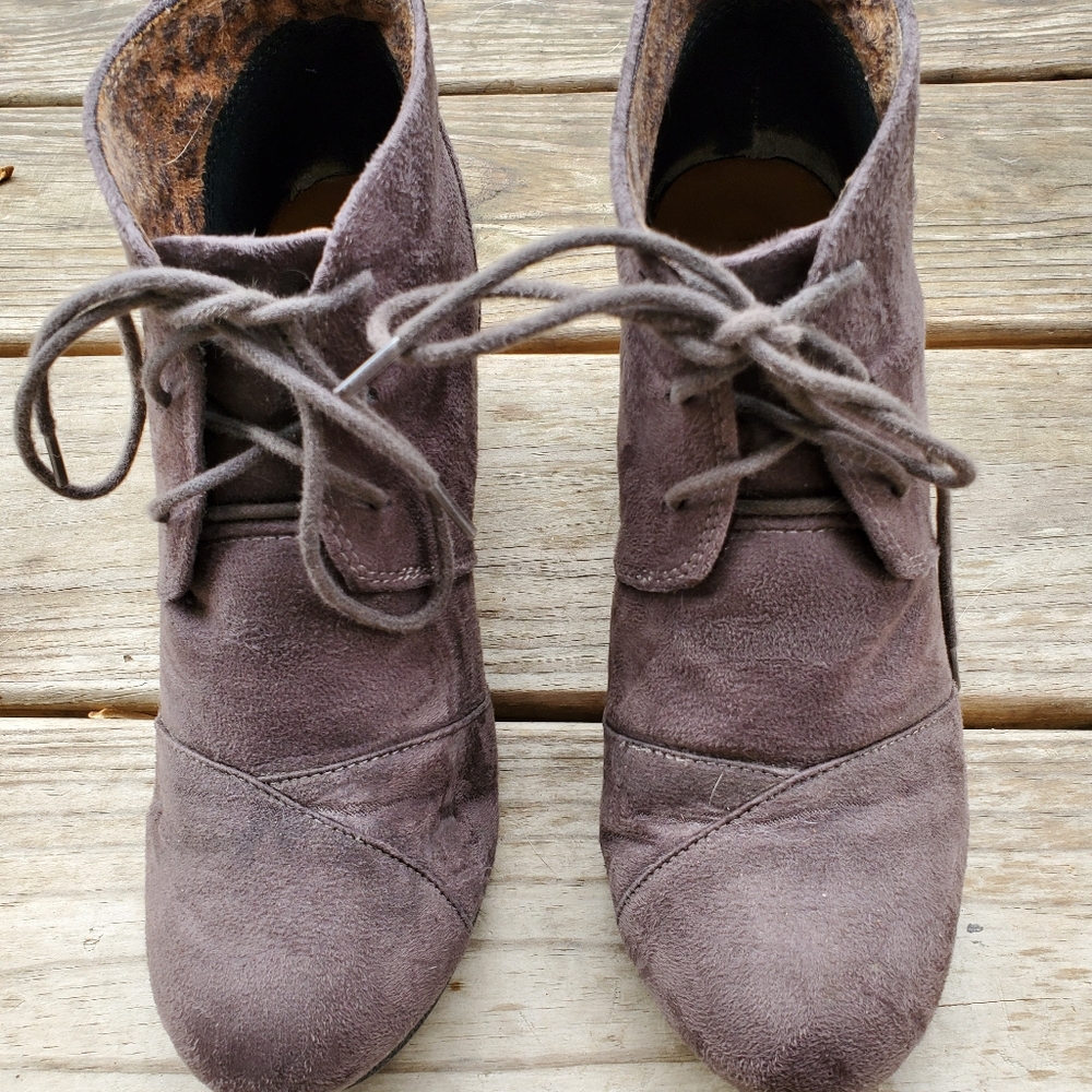 Marco republic booties size 9 charcoal